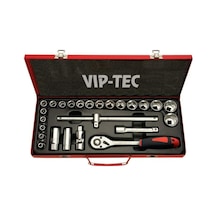 Vıp-tec 1/2 Altı Koşe Lokma Anahtar Takımı 25 Parça