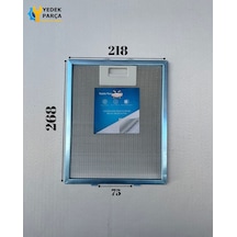 Bosch Uyumlu: Dke605a 218x268 Mm Aspiratör & Davlumbaz Tel Yağ Filtresi Model: 00449421 21,8x26,8 Cm