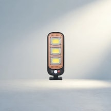 Otomatik Sensörlü Güneş Enerjili Duvara Monte Aydınlatma Açık Ahşap
