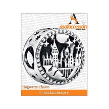 Harry Potter Hogwarts Charm Gümüş