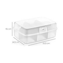 Porsima 1178 Premium 6 Bölmeli Poşet Çay Kutusu Sallama Çay Kutusu Yeşil