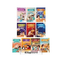 Gizemli Kitabın Kahramanları Seti - 10 Kitap Takım - Hatice Kübra İpek - Çelik Yayınevi