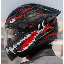 Ls2 Rapıd 2 Race Kaıju Fullface Motosiklet Kaskı Siyah