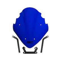 Gp Kompozit Bajaj Pulsar Ns 200 2011-2024 Uyumlu Ön Cam Mavi 37 Cm
