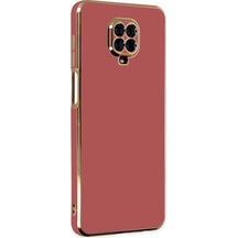 Hnrlıshp Newface Xiaomi Redmi Note 9 Pro Kılıf Volet Silikon - Kırmızı