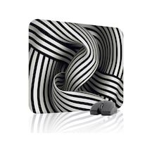 Realistik Çizgi Kaymaz Dikişli Kauçuk Oyuncu Mousepad V5 - 48x40 Xl Gaming Mouse Pad Fare Altlığı