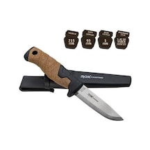Rox Camping Bushcraft Pro Paslan Çelik Kamp Bıçak