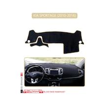 Kia Sportage 2010-2016torpido Koruma Halısı Bej Kenar