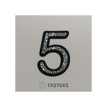 Taşlı Ütülenebilen Veya Sticker Olarak Kullanılabilen 6cm ''5'' Sayısı