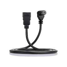 Micro HDMI to HDMI 90 Derece Dik Açılı Tablet Kamera Kablosu 1M