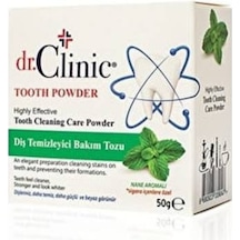 Dr.Clinic Nane Aromali Diş Temizleyici Bakım Tozu 50 G