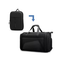 Mark Ryden MR1556 Dönüştürülebilir Seyahat ve Spor Çantası Siyah