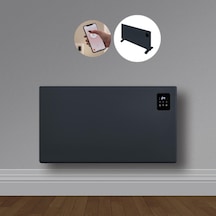 Elektrikli Wifi Konvektör Panel Isıtıcı 1500 W Antrasit