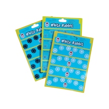 3 Boy Karışık Renkli Dikmeli Plastik Çıtçıt Seti - 15mm 72 Adet Siyah Beyaz Ve Şeffaf Çıtçıt