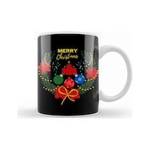 Yılbaşı Yeni Yıl Konseptlichristmas Wreath Kupa Bardak Porselen Karışık