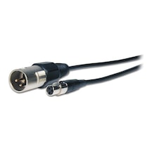 Xlr Kablo - 3 Pin Erkek - Mini 3 Pin Dişi - 2 Metre