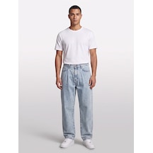 Sisley %100 Pamuk Taş Yıkama 5 Cepli Relax Fit Denim Pantolon Erkek Mavi Denim Pantolon - 325p44c1se02s Siyah