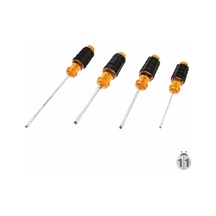 Wellfly Düz Tornavida Set Kauçuk Ergonomik Sap Pro 4 Parça