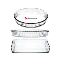 Fırın Tepsileri - 3 Lü Set Fma04596 Fma03121 180 Turuncu