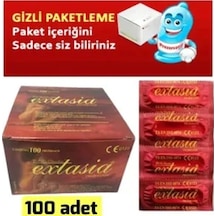 Extasia Klasik Prezervatif 100'Lü - Gizli Paket