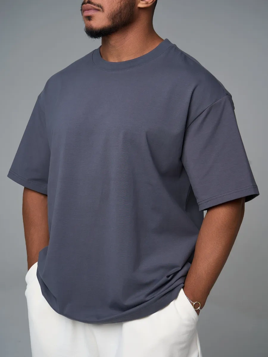 Stıngray Oversize Gri Kalın Tişö 313124921 Koyu Gri