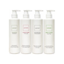 Pürovel Bakım Seti 4 Lü - Shampoo + Conditioner + Body Wash + Body Lotion 480 Ml