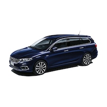 S-dizayn Fiat Egea Hb Krom Cam Üst Çıtası 4 Prç. 2015 Üzeri Mat Krom A+ Kalite
