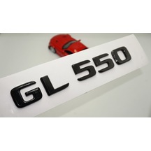 GL 550 Bagaj Parlak Siyah ABS 3M 3D Yazı Logo