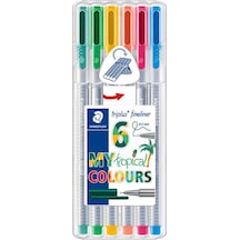 Staedtler Trıplus Fınelıner My Tropical 6Lı Set