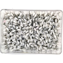 Ksn K-23005 ,2x0.50mm²/beyaz 1000-adet Kablo Yüksük