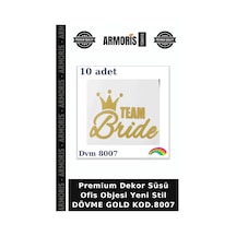 Premium Dekor Süsü Ofis Objesi Yeni Stil Dövme Gold Kod.8007