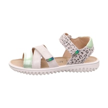Superfit Sparkle Kız Çocuk Sandalet - Bej Yeşil 009014-1010