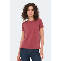 Slazenger Paytons Kadın Bordo Tişört Bordo