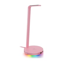 Razer Base Station V2 Chroma - Usb Hub Ve Rgb Aydınlatmalı Kulaklık Standı 7.1 Surround Sesli Usb Hub, Entegre Kulaklık Tutucu, Kaymaz Stand, Chroma Rgb Quartz