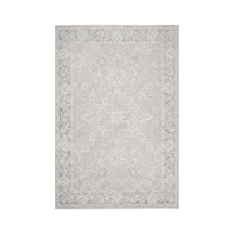 Kartela Halı Lino Halı Jüt Taban Dokuma Halı Açık Gri - 200 X 300 Cm