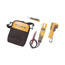 Fluke Industrial T5-600/62max+/1ac Kiti Elektrik Test Cihazı, Ir Termometre Ve Gerilim Test Cihazı Seti