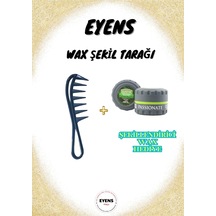Eyens Wax Şekil Tarağı 150 Ml Kavanoz Wax Hediye
