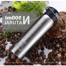 Maoyaya 500ml Bisiklet Su Şişesi Vakum Paslanmaz Çelik Bisiklet Su, Kullanıcı Dostu Kapak