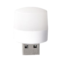 Kırmızı Usb Gece Lambası Video Flaş Işık Yok Yumuşak Tak Ve Çalıştır Işık İleten Abajur Dekoratif Masaüstü Kırmızı