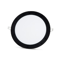 1 Adet Noas Yl10 1800 S Sıva Altı 18w Siyah Kasa Led Spot 6500k Beyaz çok renkli