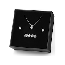 Glorria Gümüş Beştaş Set