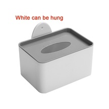 Beyaz Asılabilir-çok Fonksiyonlu Kağıt Mendil Asılabilir Tuvalet Kağıdı Kutusu Peçete Tutucu Kılıf Basit Şık Ev Yurdu Kağıt Mendil Dispenseri