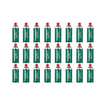 Tub Shop 24 Lü Gaz Kartuşu 24 Adet 220 Gr Kamp Gazı Kartuş Seti Bütan Propan Kamp Gazı Yeşil