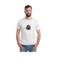 Pink Floyd Band Metal Rock Music Baskılı Beyaz Erkek Tshirt
