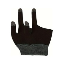 Willowhaven 1 Çift Ultra İnce Nefes Alabilir Oyuncu Parmak Kılıfı Siyah - Dokunmatik Uyumlu