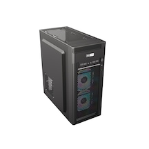 Redrock T815BB W/GPATX500 PS 500 W ATX Bilgisayar Kasası