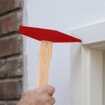 300gr Profesyonel Ahşap Saplı Çift Taraf Çekiç 10cm Çelik Baş Ergonomik Çakma İnce İşçilik Dayanıklı