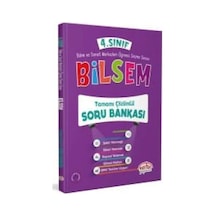 4.Sınıf Bilsem Tamamı Çözümlü Soru Bankası -  Editör