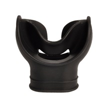 Youtek Siyah Universal Silikon Dikme Ağızlı Su Altı Nefes Regülatörü - Konforlu Uyum, Nefes Ayarlama Özelliği, Dayanıklı Fişi H Ve Scuba Eki Pmani Tek Boyut