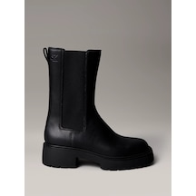 Calvin Klein Kadın Marka Logolu Günlük Kullanıma Uygun Siyah Bot & Bootie Yw0yw01909 Beh